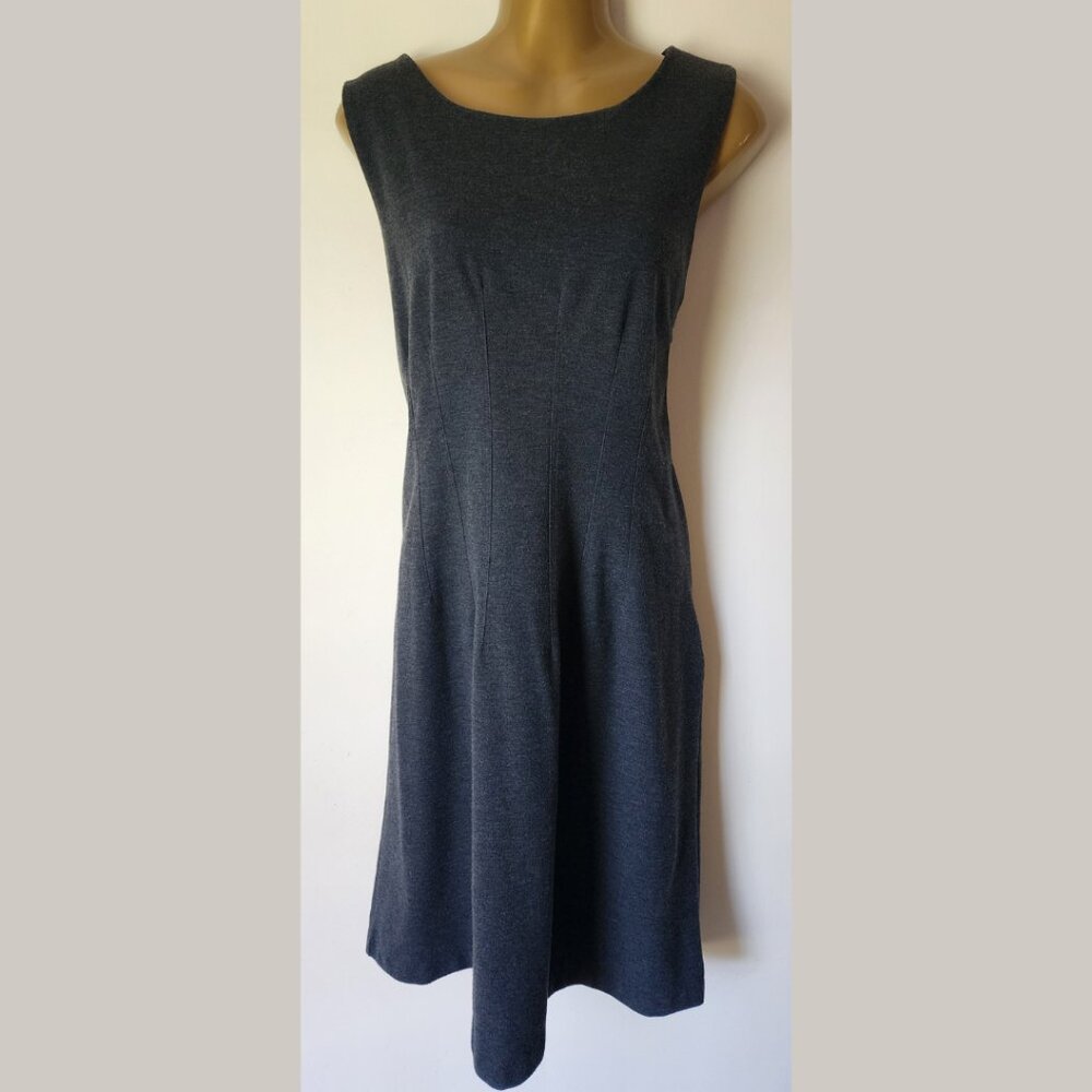 Elegant Grey Dress - Size Large